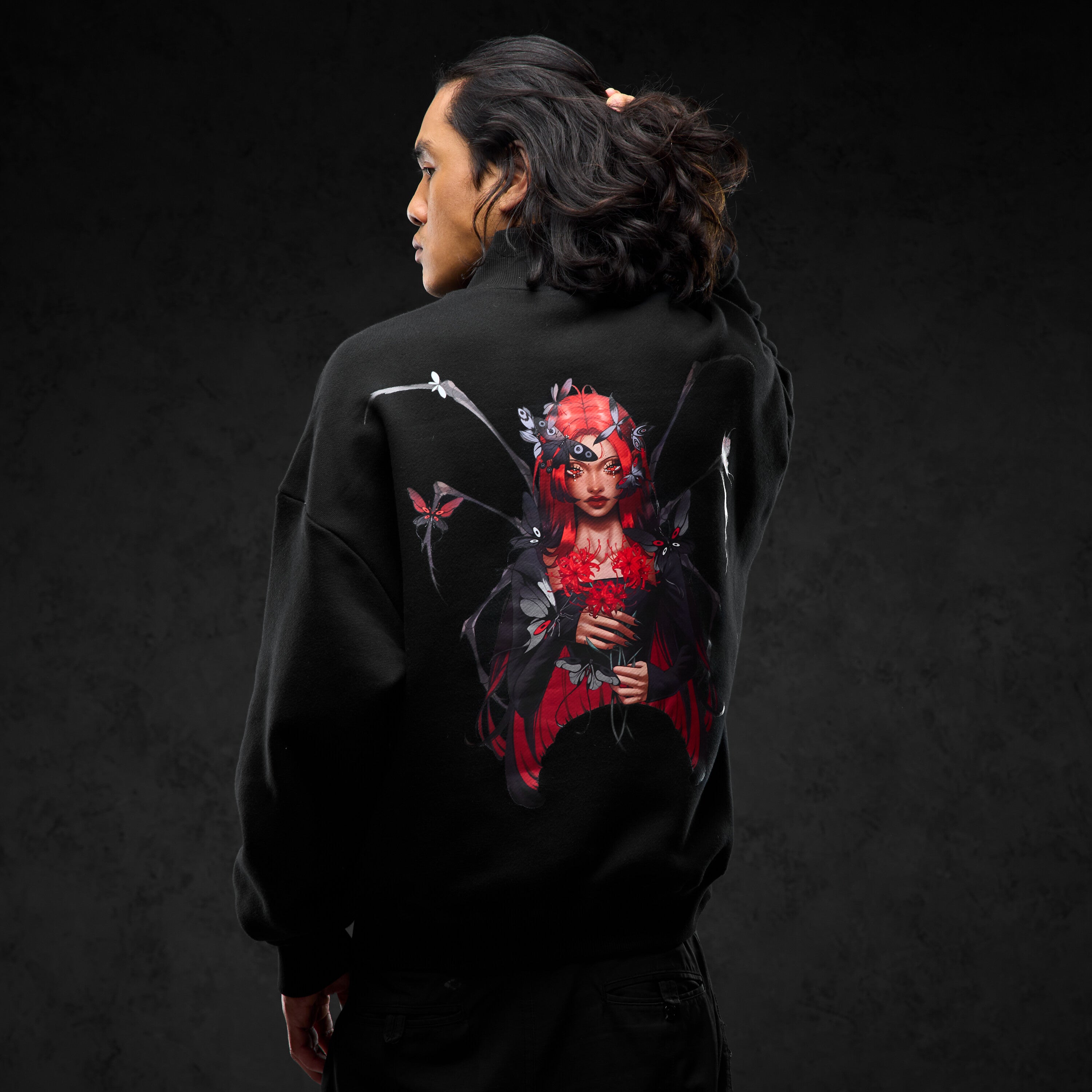 Eternal God Myna Half Zip Sweater 372233
