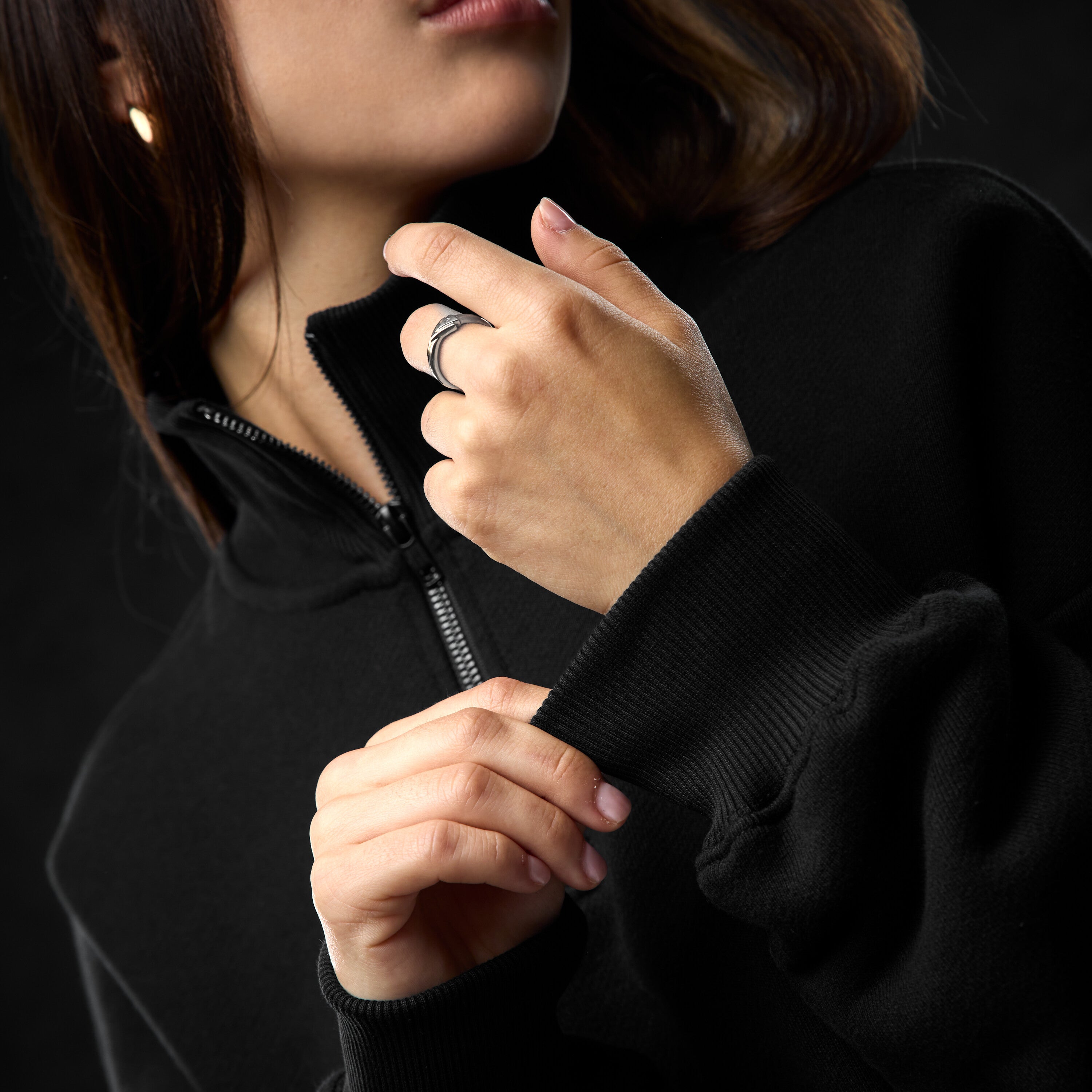 Eternal God Myna Half Zip Sweater 372245