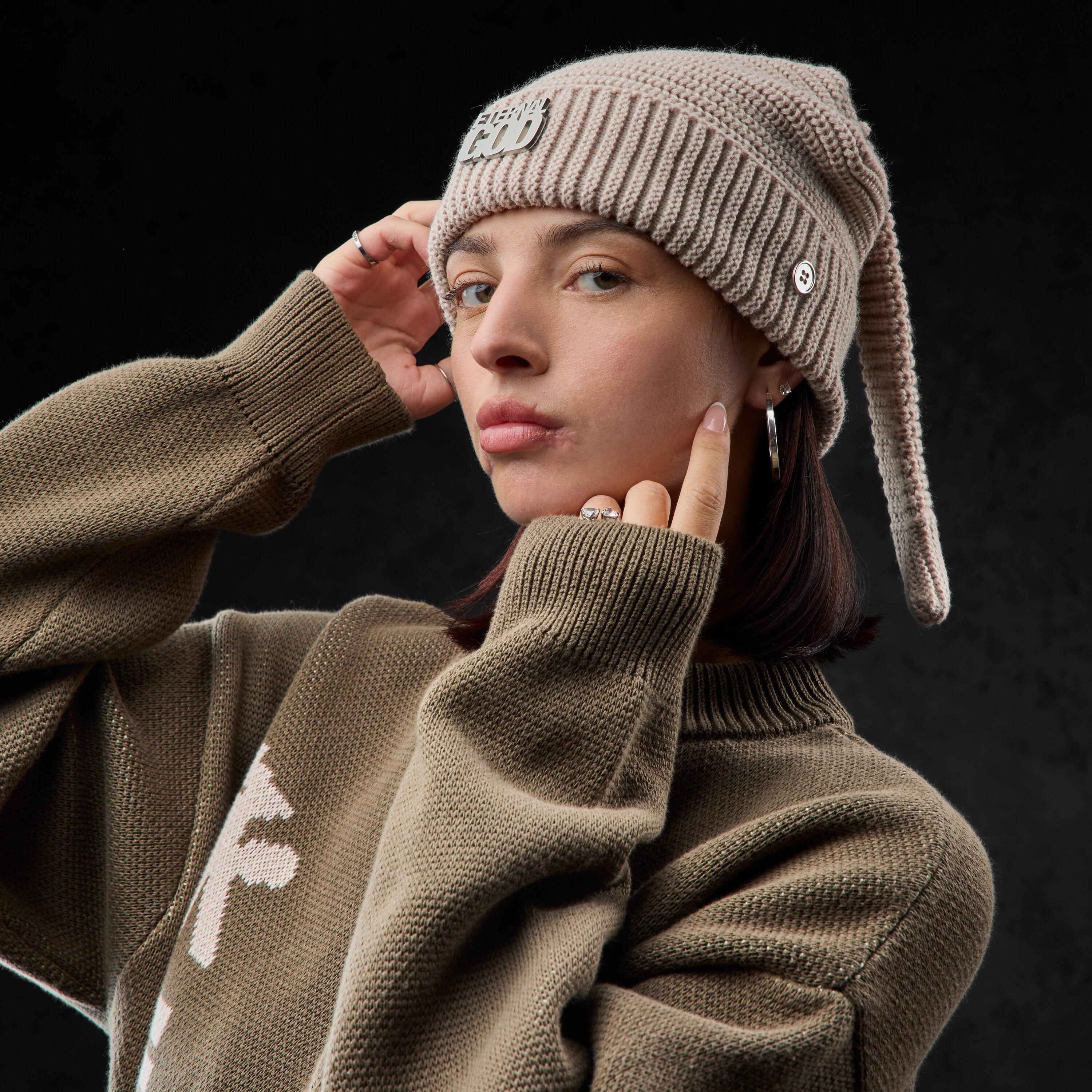 Eternal God Bunny Balaclava Beanies 376963