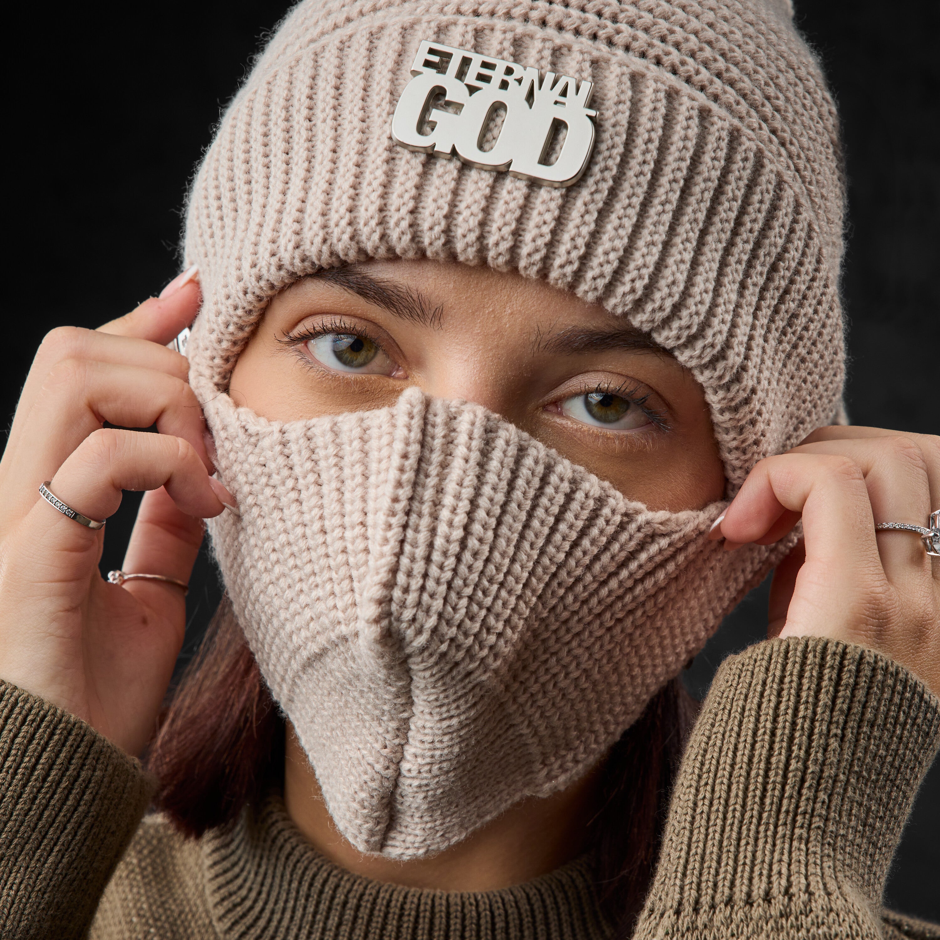 Eternal God Bunny Balaclava Beanies 376978