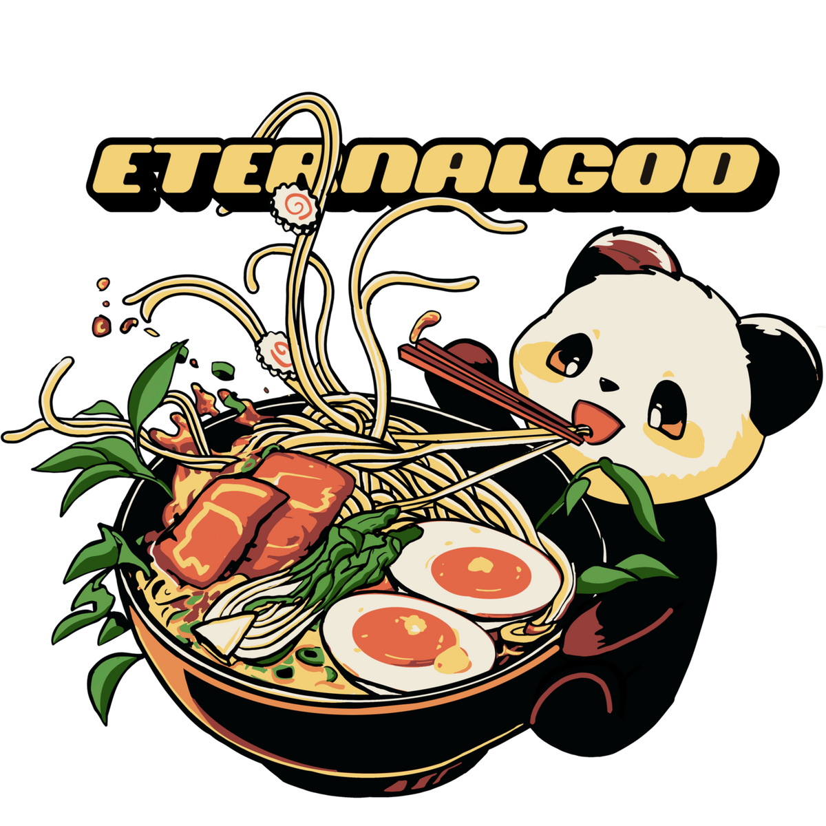 Eternal God Cozy Patch Tee 417616