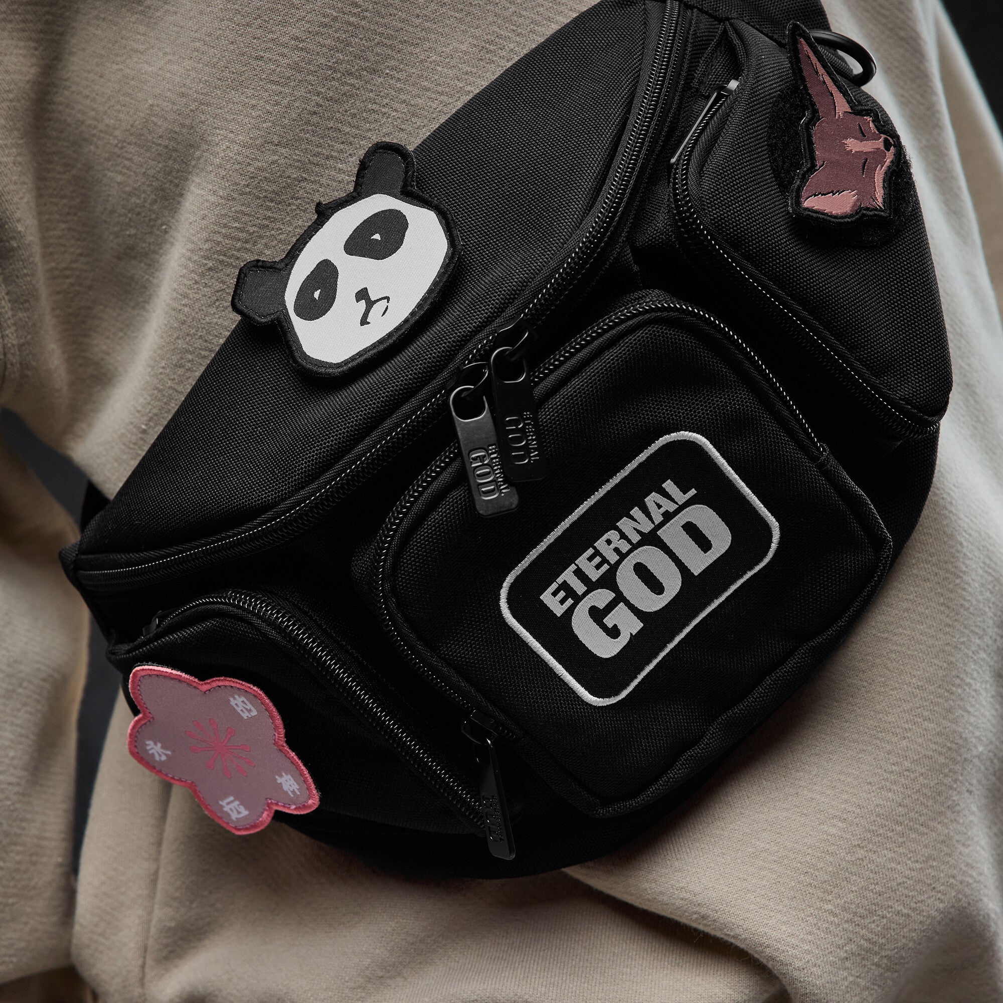 Eternal God Hip Patch Bag Hip Bag 396889